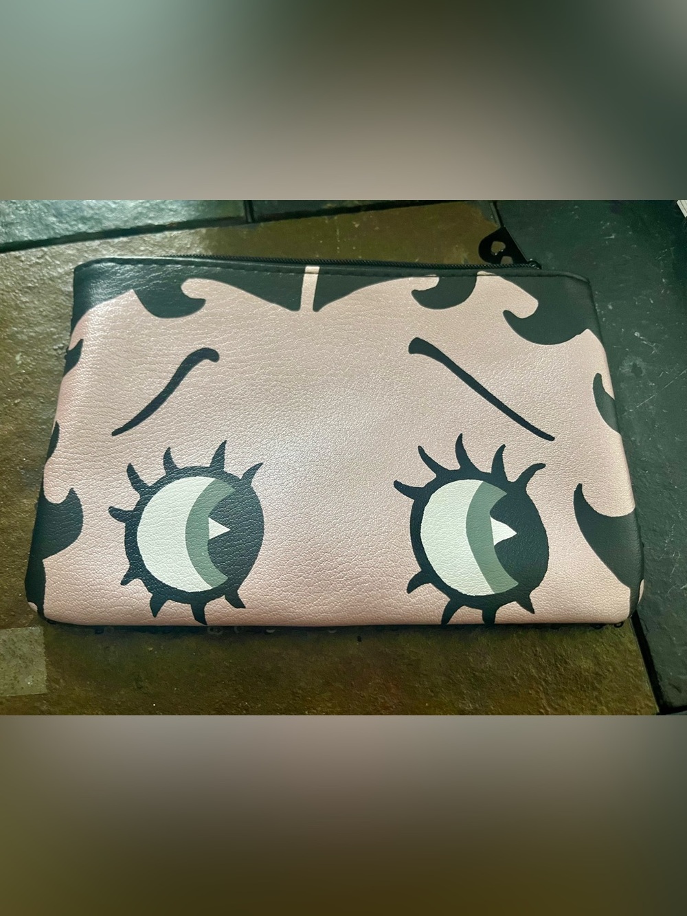 Betty Boop x Ipsy Reversible Sequin Makeup Bag | Y2K Glam Cosmetic Pouch 7.5”L